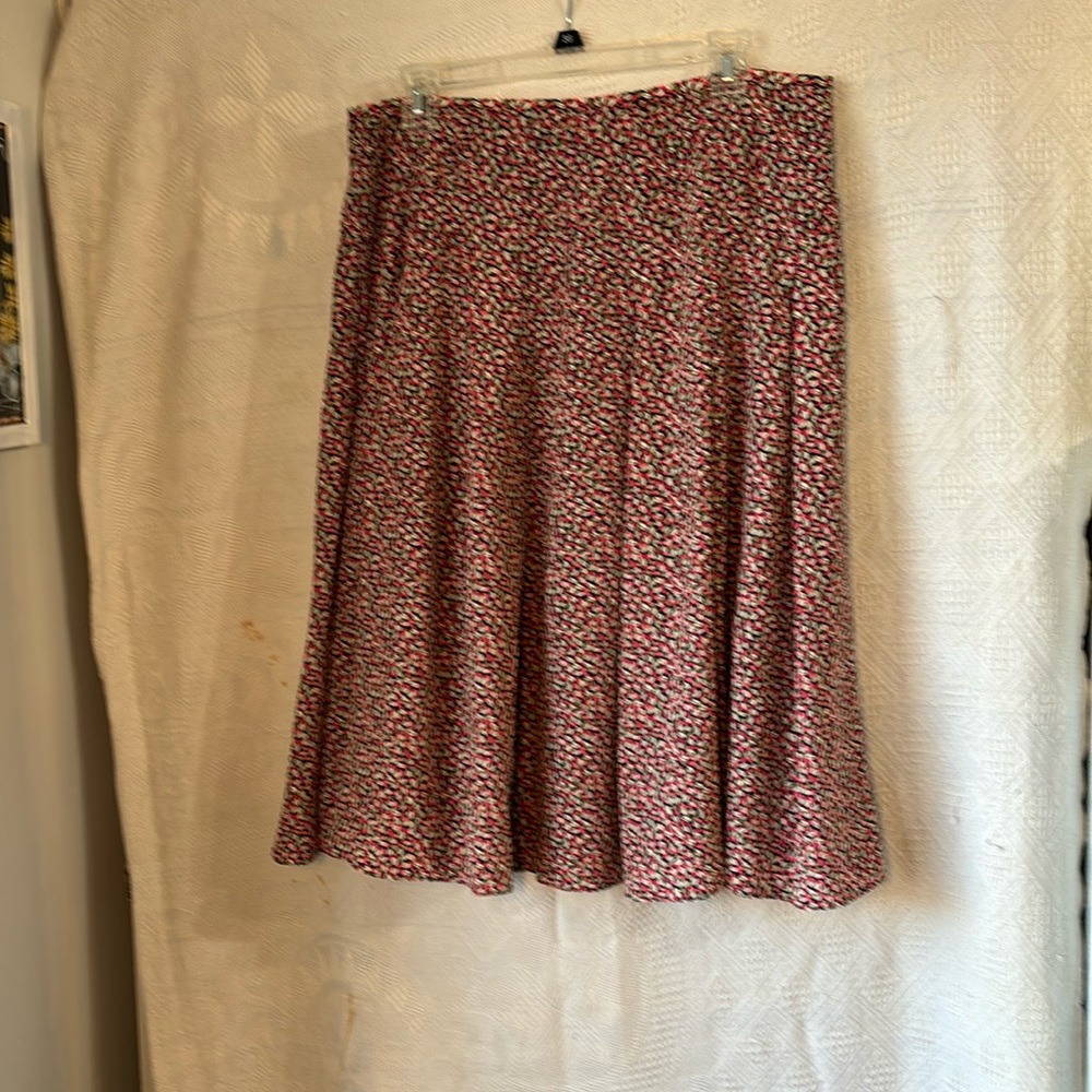 Talbots pleated skirt